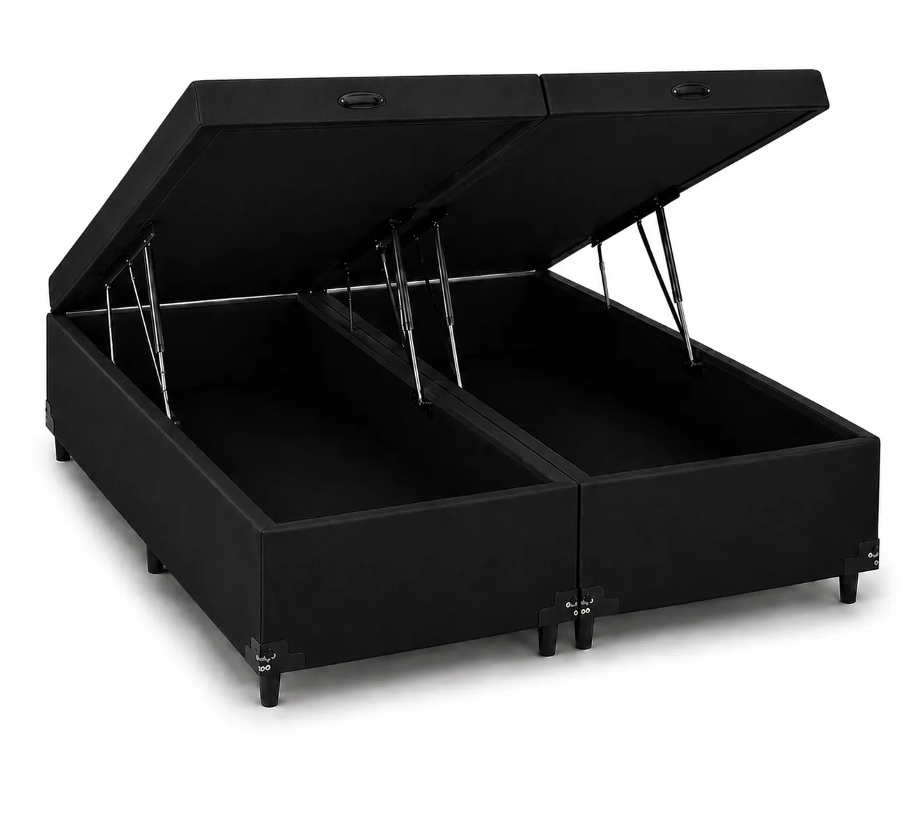 Cama Box Baú Bipartido Queen 158cm