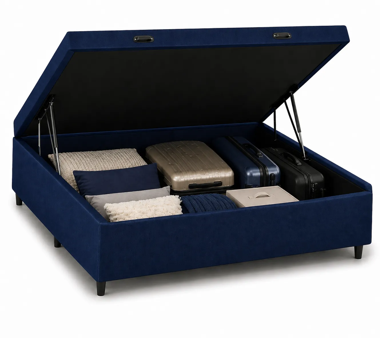 Cama Box Baú Viúva 128cm