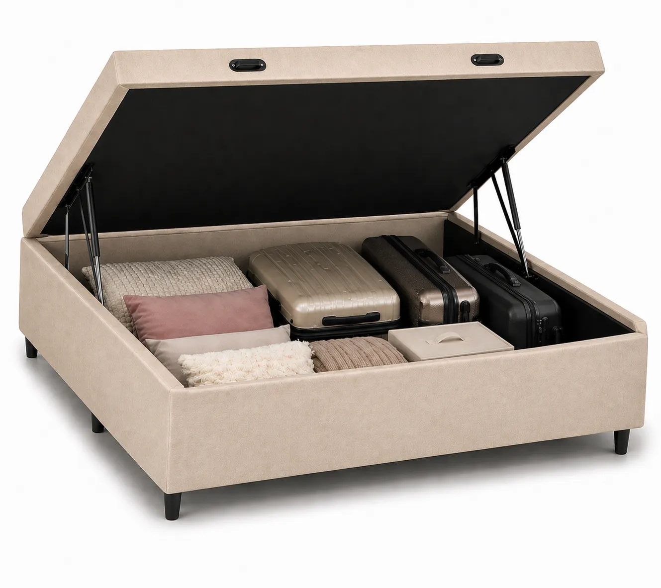 Cama Box Baú Viúva 128cm