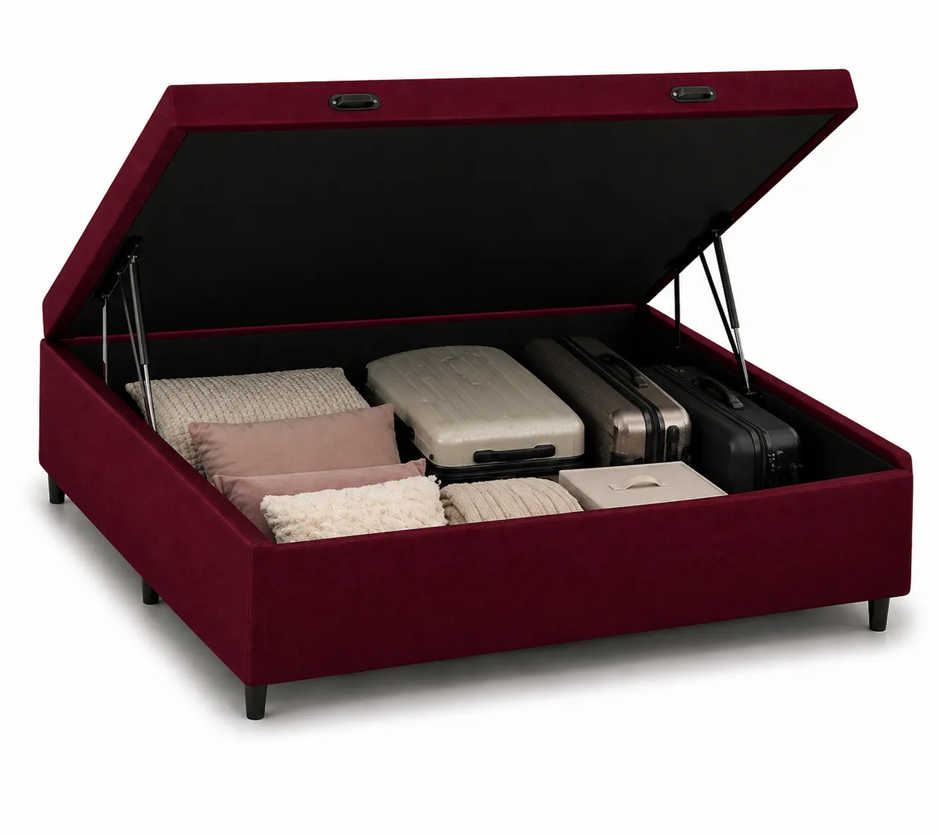 Cama Box Baú Casal 138cm