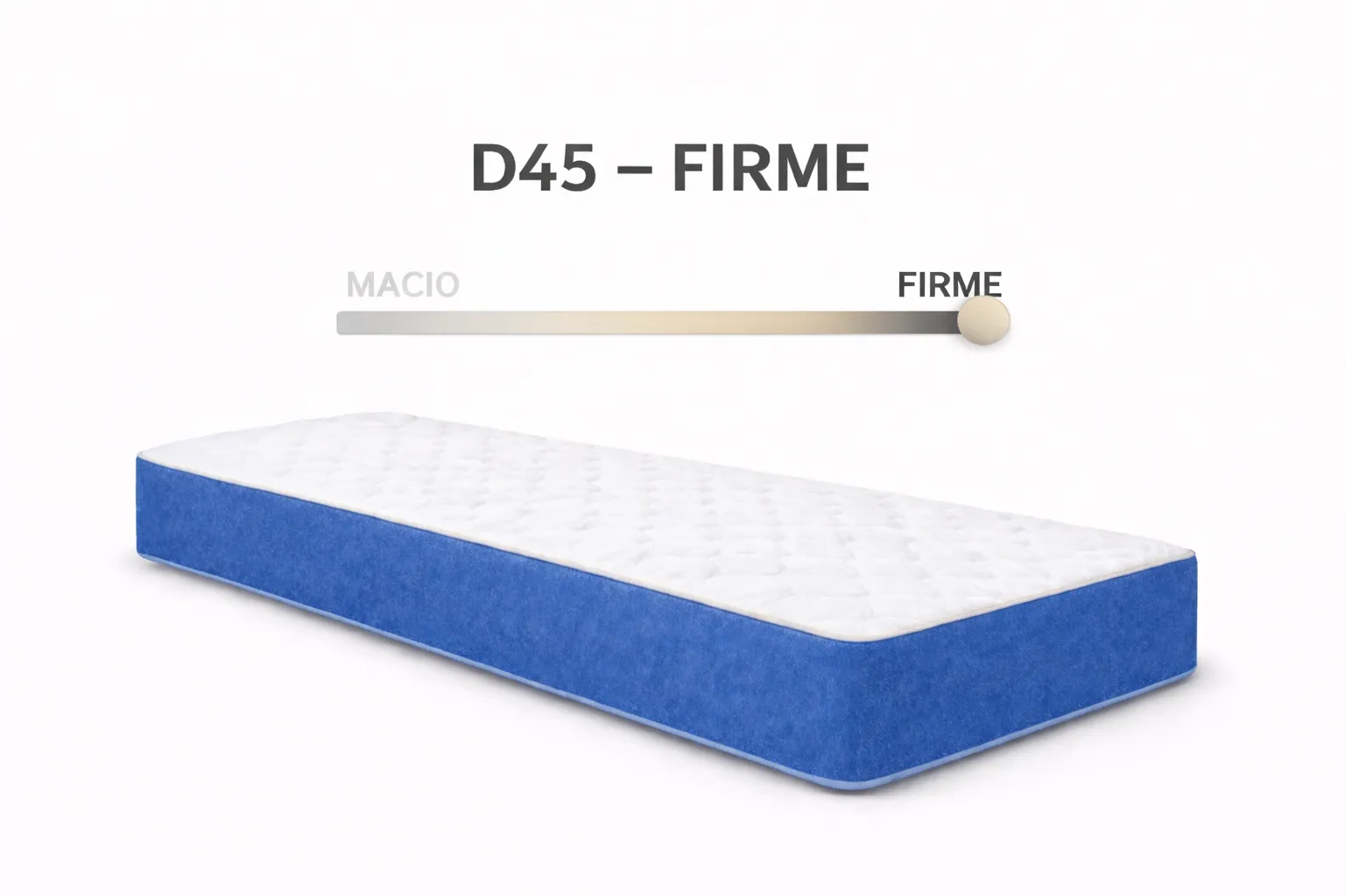 Kit Cama Box Baú + Colchão D45 Solteiro 0,88m - Azul foto 4
