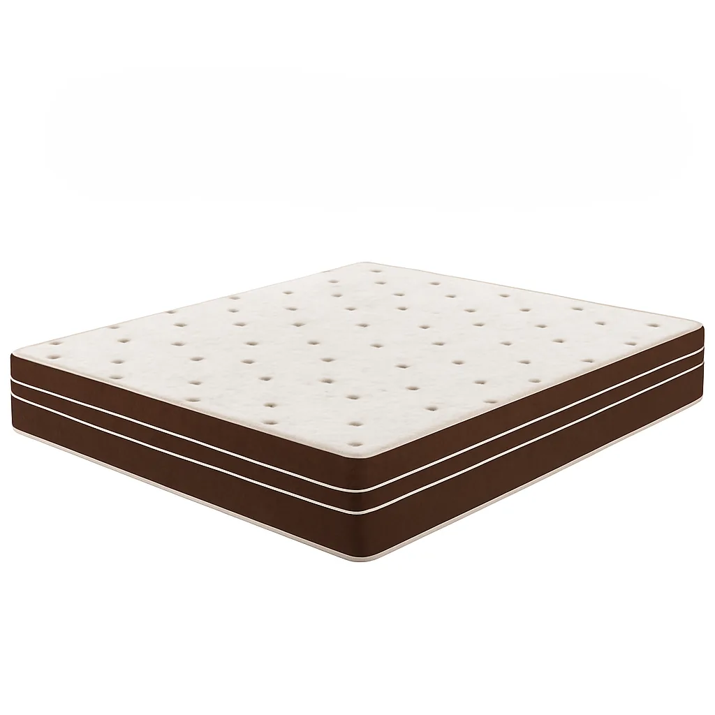Colchão Mola Ensacada Queen 1,58 28cm - Marrom
