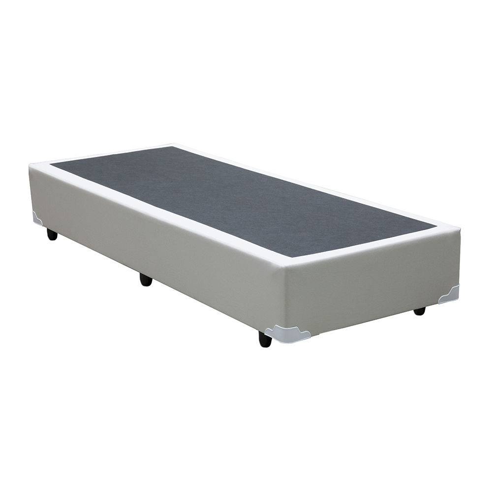 Kit Cama Box + Colchão D45 King 1,98m - Branco