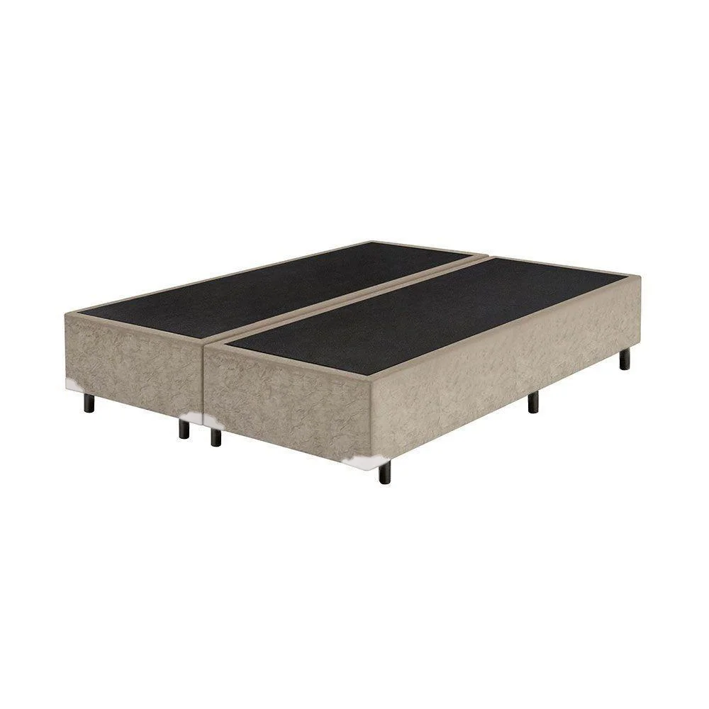 Cama Box Bipartida Casal 138cm
